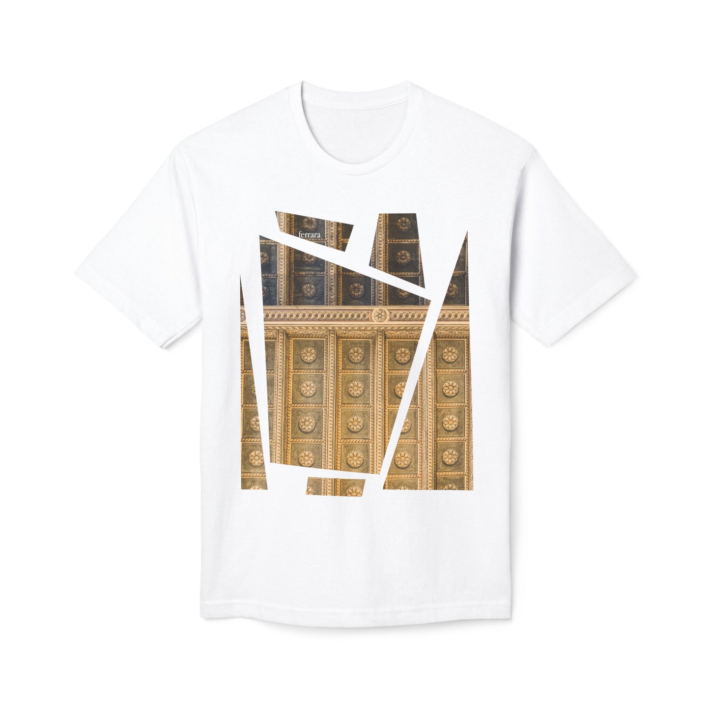 Ferrara Unisex T-Shirt | Italian Architecture | Cultural Souvenir | Gift for Italy Lovers | Italian Heritage Shirt