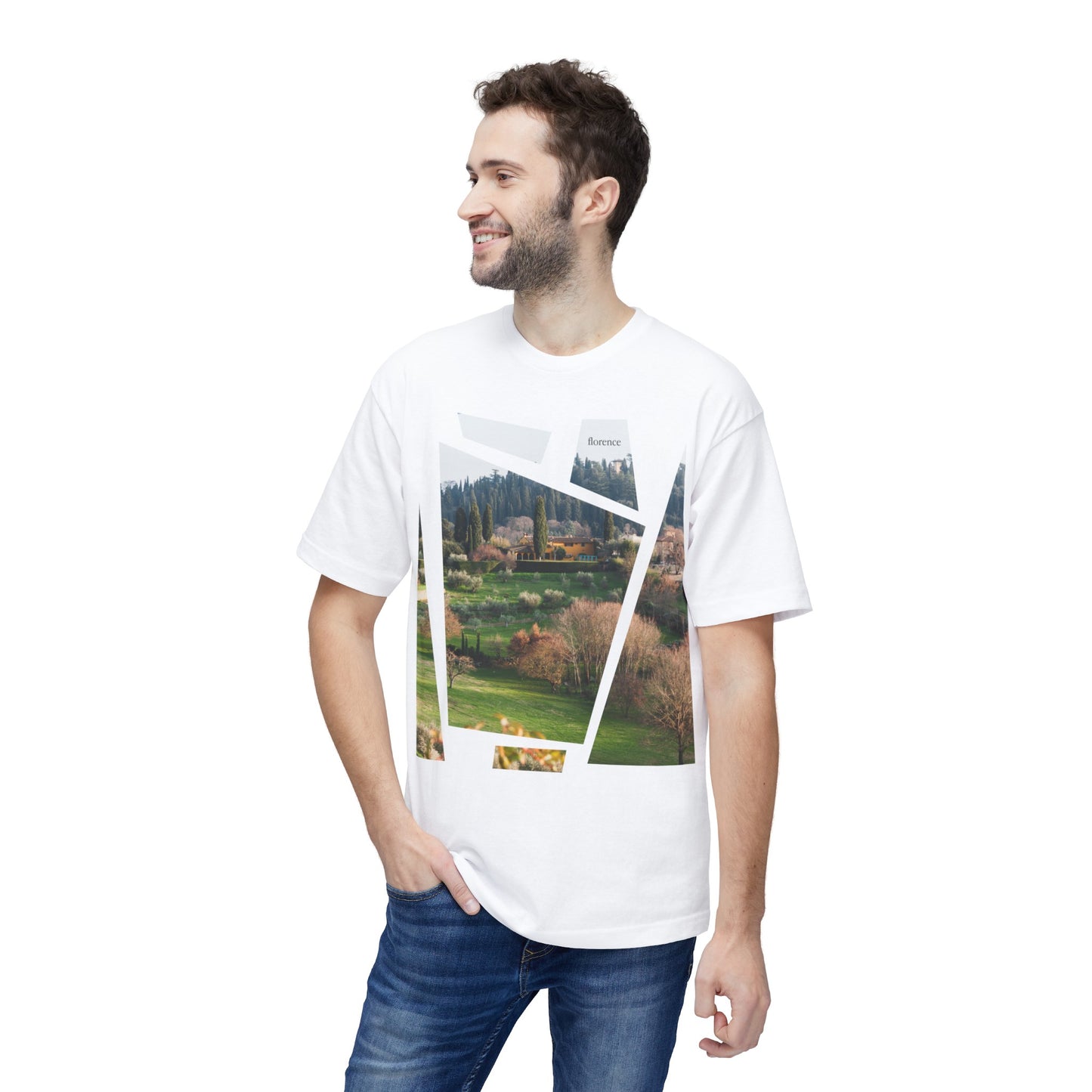 Florence Unisex T-Shirt | Italian Landscape | Artistic Souvenir | Gift for Italy Lovers | Italian Heritage Shirt