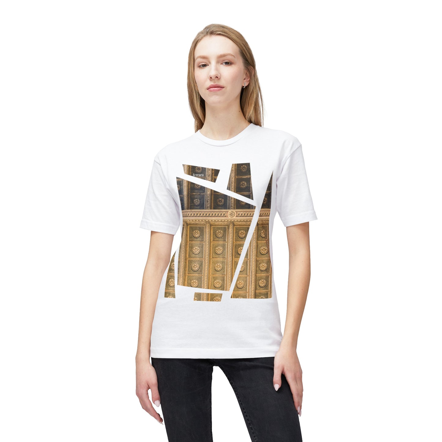 Ferrara Unisex T-Shirt | Italian Architecture | Cultural Souvenir | Gift for Italy Lovers | Italian Heritage Shirt