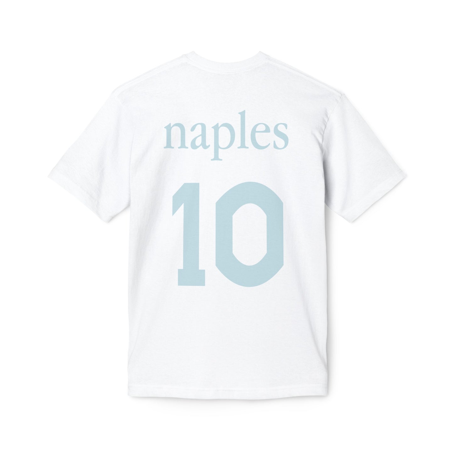 Naples "10" Unisex T-Shirt | Maradona Mural | Football Jersey Style | Italian Souvenir | Gift for Football Fans | Italian Heritage Shirt