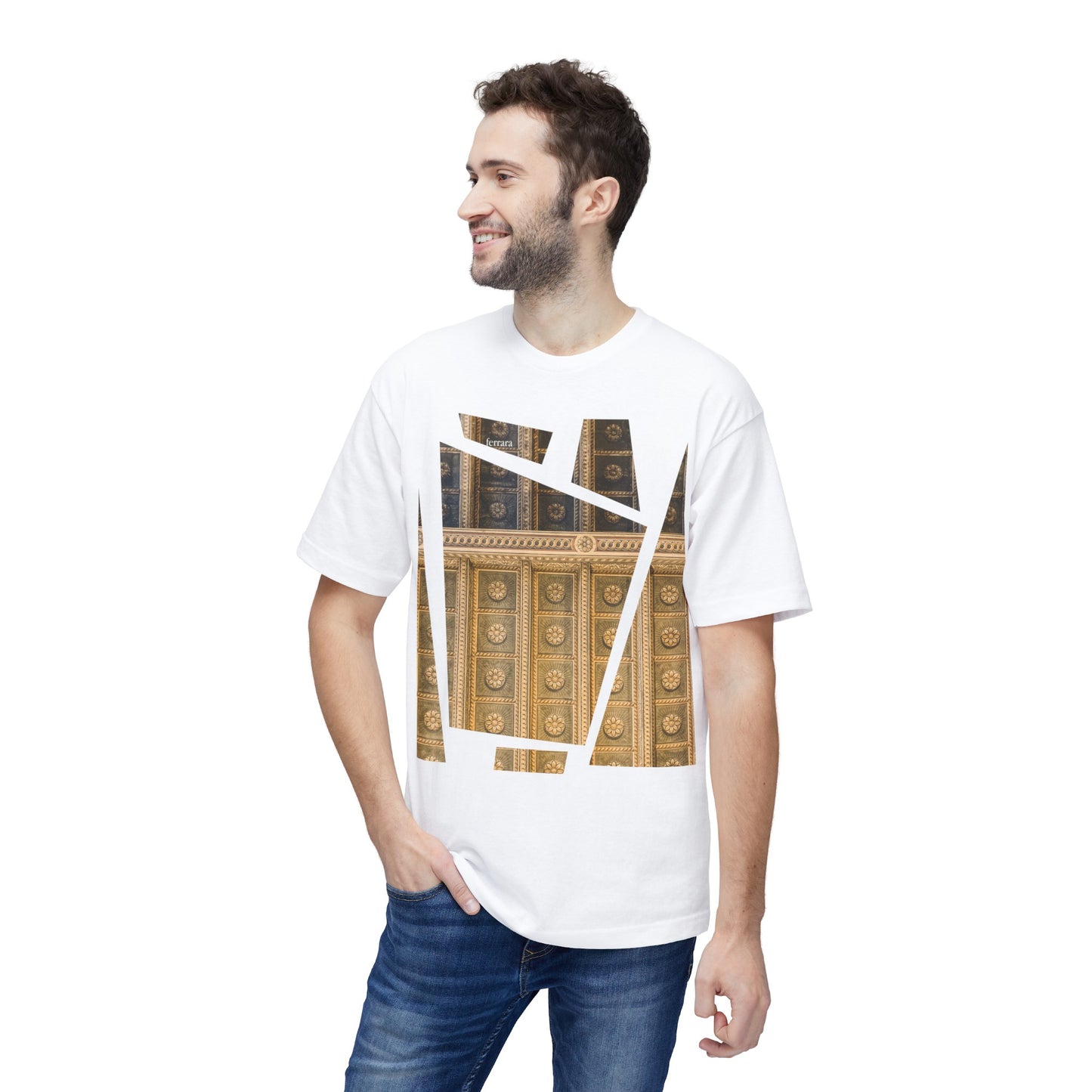 Ferrara Unisex T-Shirt | Italian Architecture | Cultural Souvenir | Gift for Italy Lovers | Italian Heritage Shirt