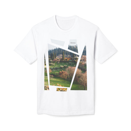 Florence Unisex T-Shirt | Italian Landscape | Artistic Souvenir | Gift for Italy Lovers | Italian Heritage Shirt