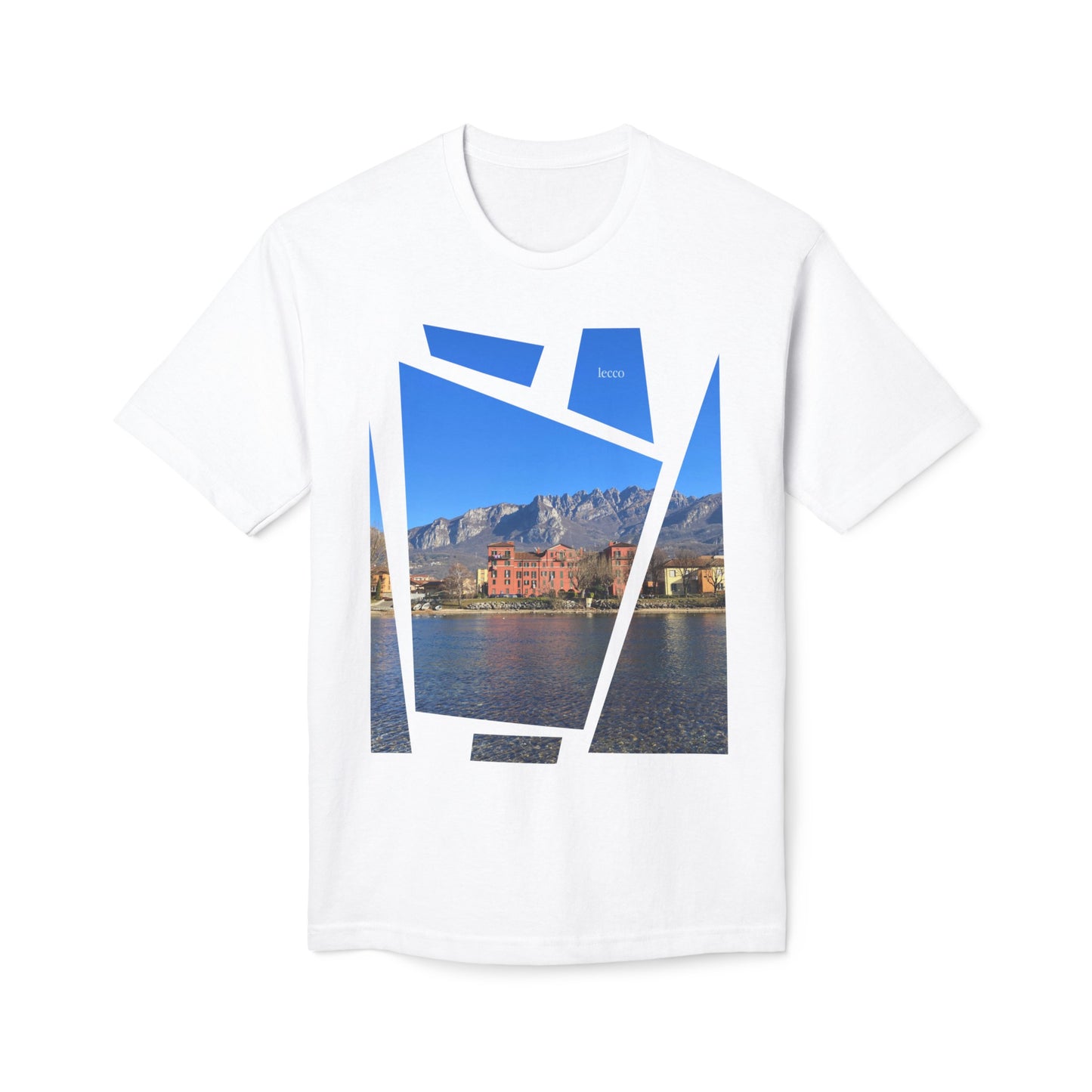 Lecco Unisex T-Shirt | Lake Como Landscape | Italian Souvenir | Gift for Italy Lovers | Italian Heritage Shirt
